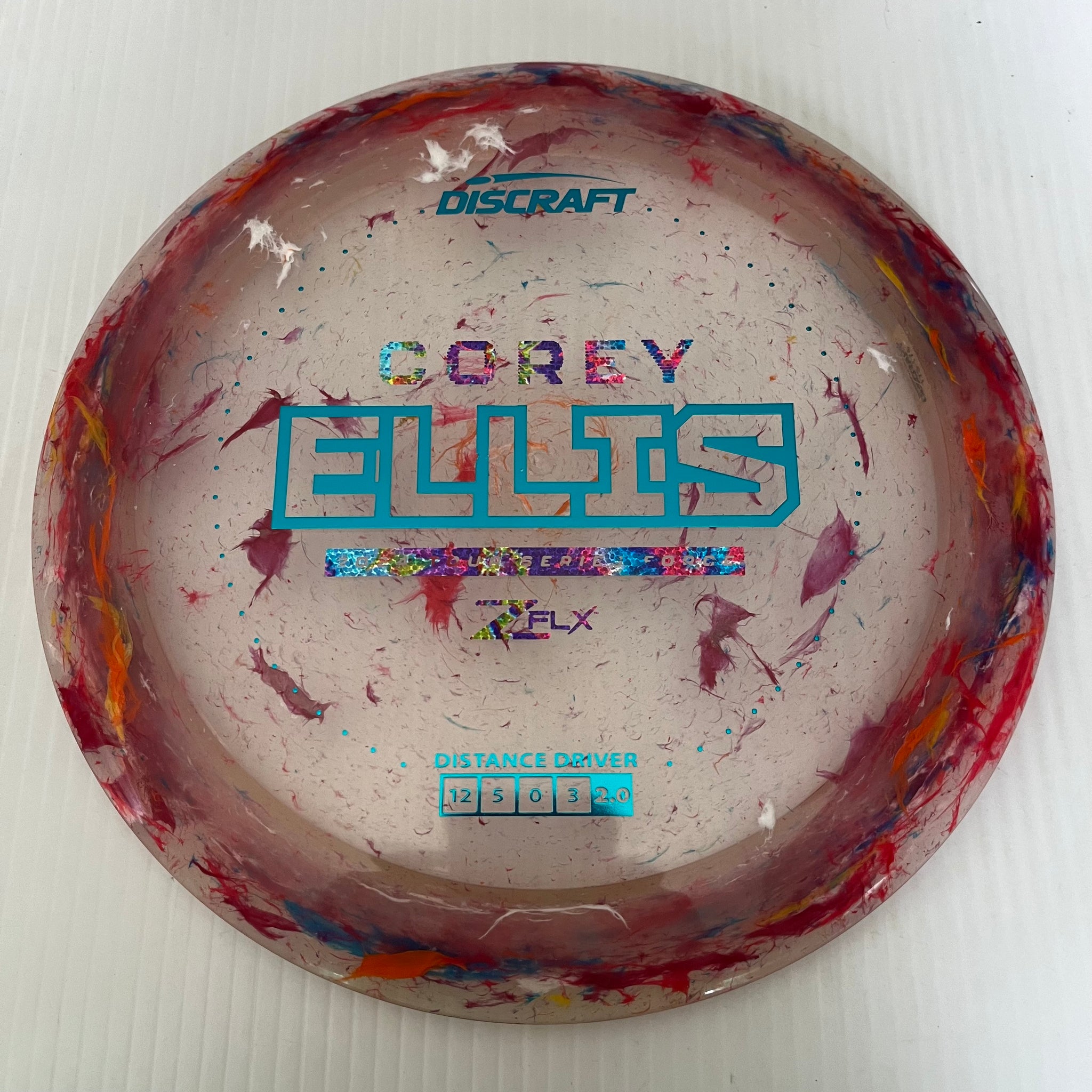 Discraft 2024 Corey Ellis Tour Series Jawbreaker Z FLX Force 12/5/0/3