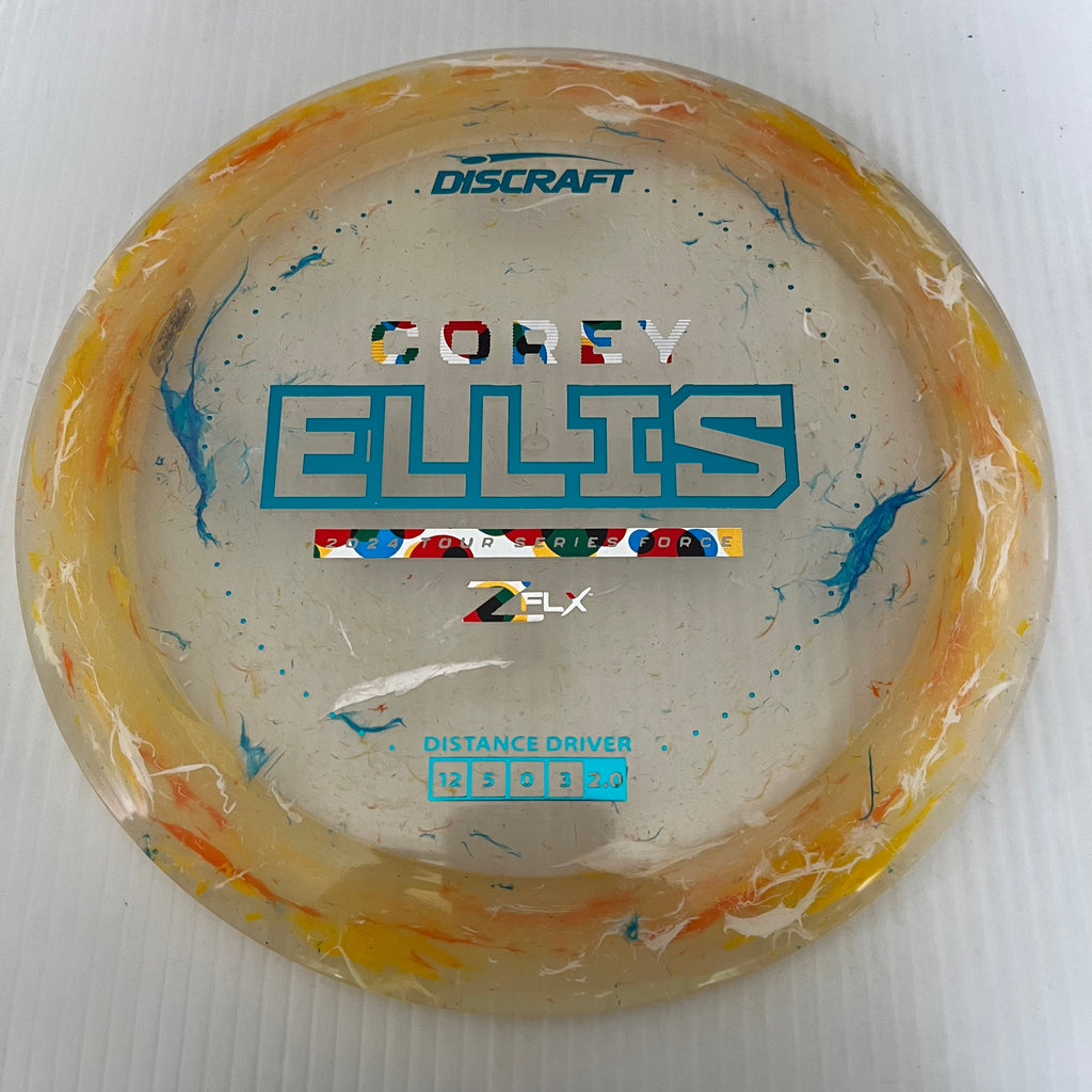 Discraft 2024 Corey Ellis Tour Series Jawbreaker Z FLX Force 12/5/0/3