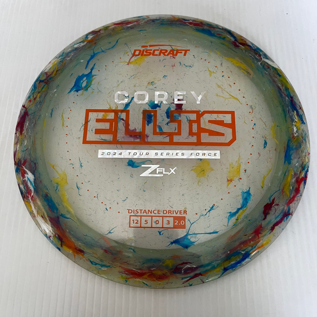 Discraft 2024 Corey Ellis Tour Series Jawbreaker Z FLX Force 12/5/0/3