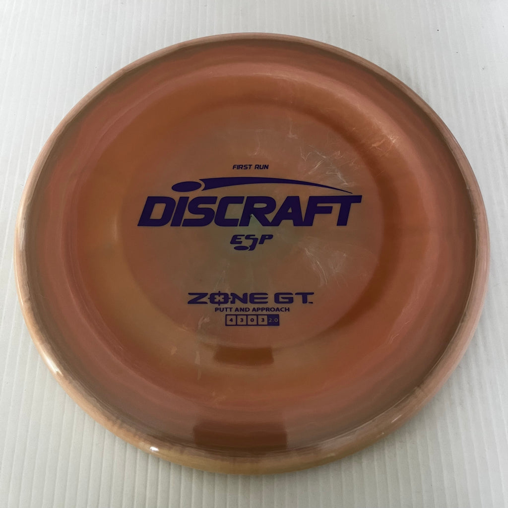 Discraft First Run ESP Zone GT 4/3/0/3