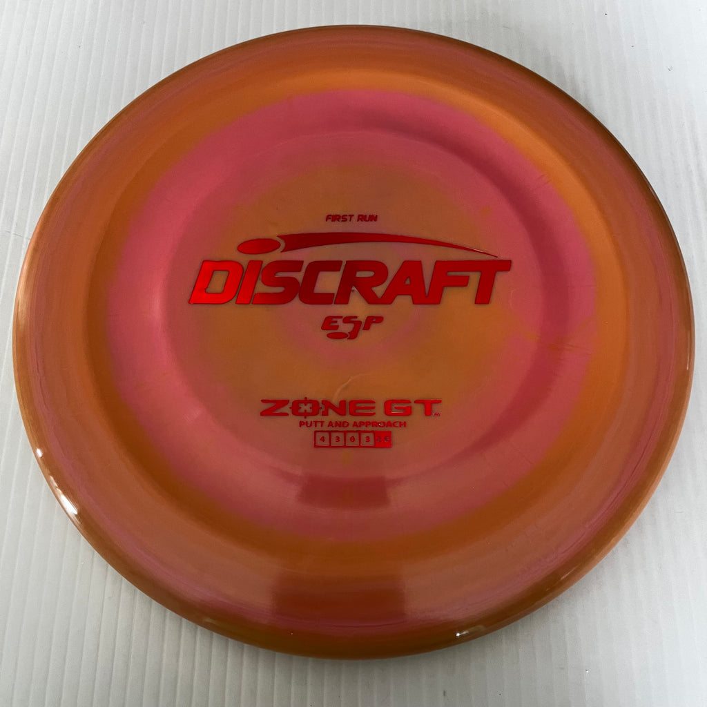Discraft First Run ESP Zone GT 4/3/0/3