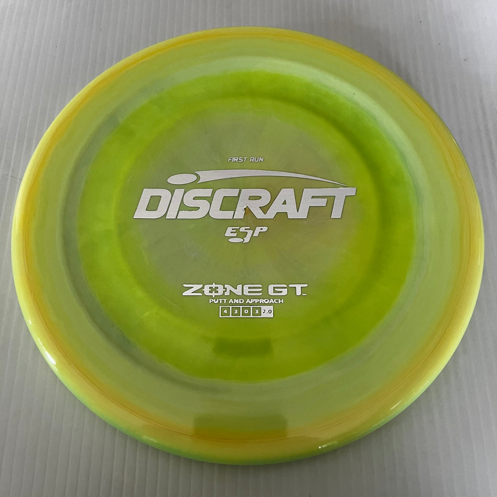 Discraft First Run ESP Zone GT 4/3/0/3