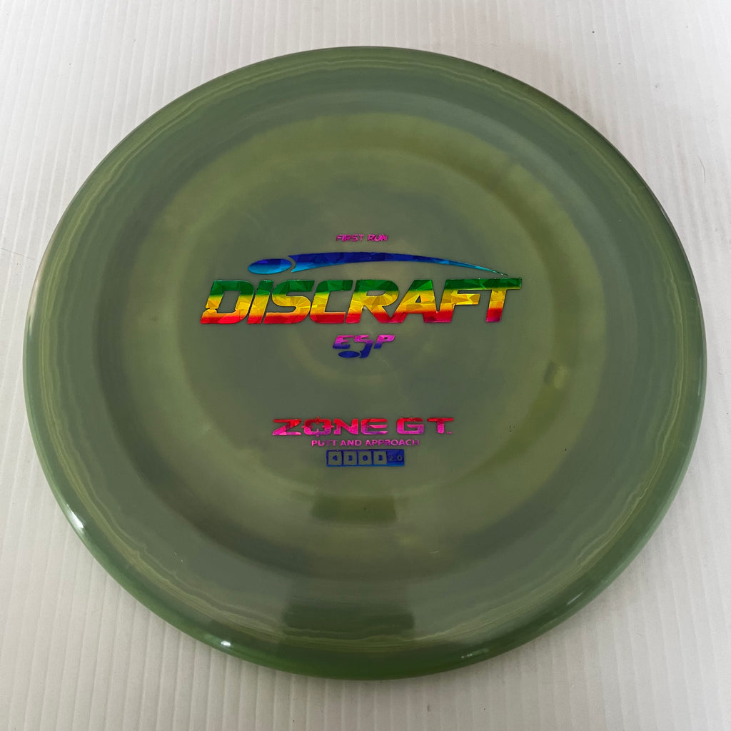 Discraft First Run ESP Zone GT 4/3/0/3