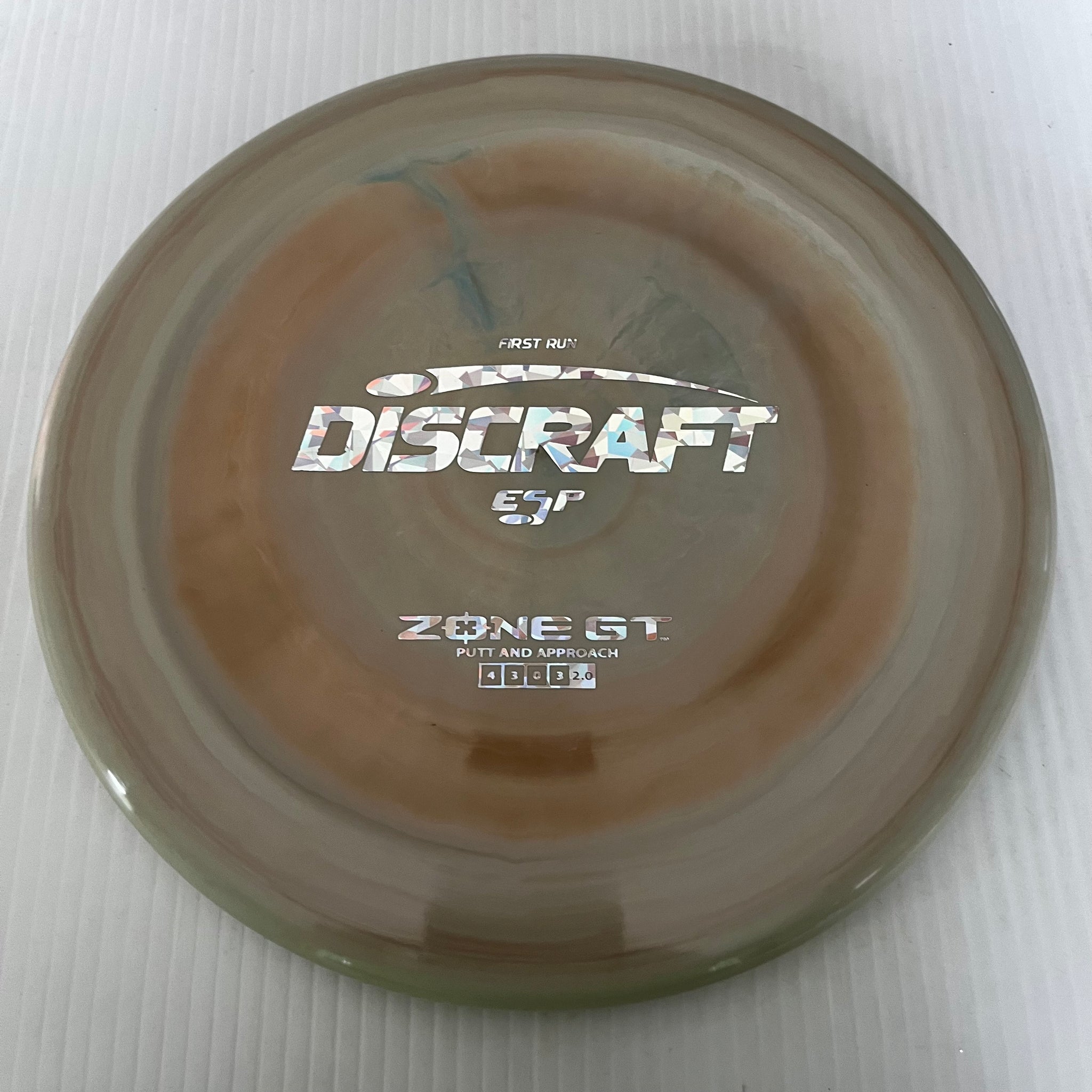 Discraft First Run ESP Zone GT 4/3/0/3