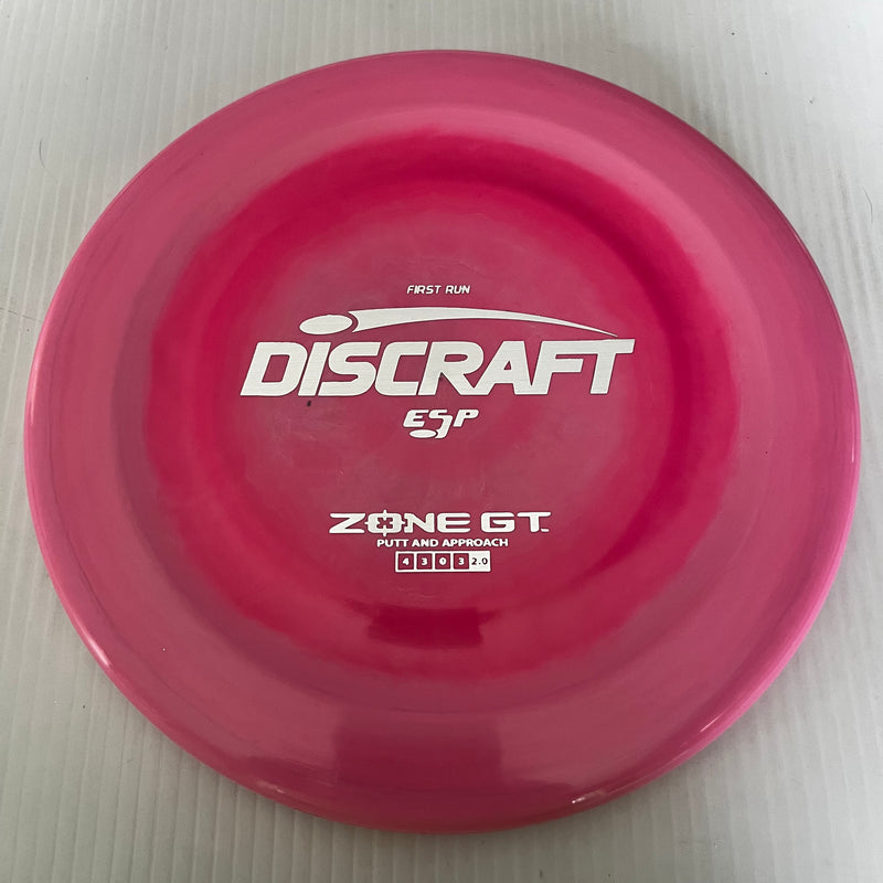 Discraft First Run ESP Zone GT 4/3/0/3