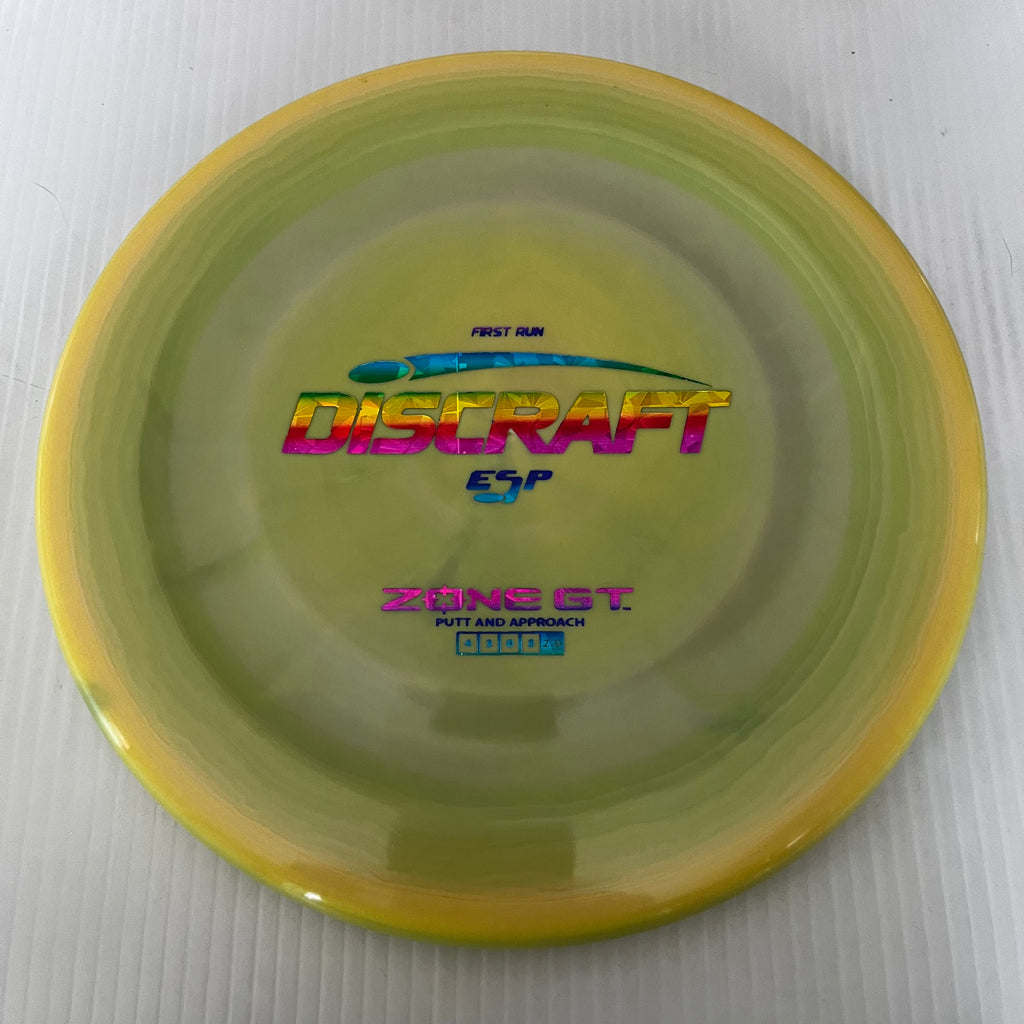 Discraft First Run ESP Zone GT 4/3/0/3