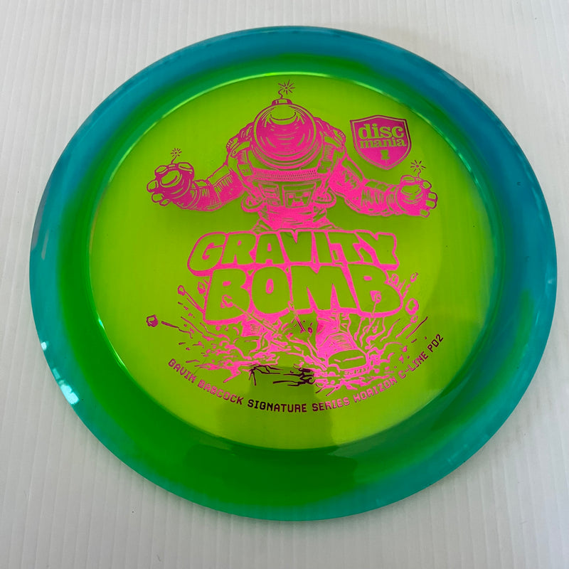 Discmania 2024 Gavin Babcock Signature Series Gravity Bomb Horizon C-Line PD2 12/4/0/4