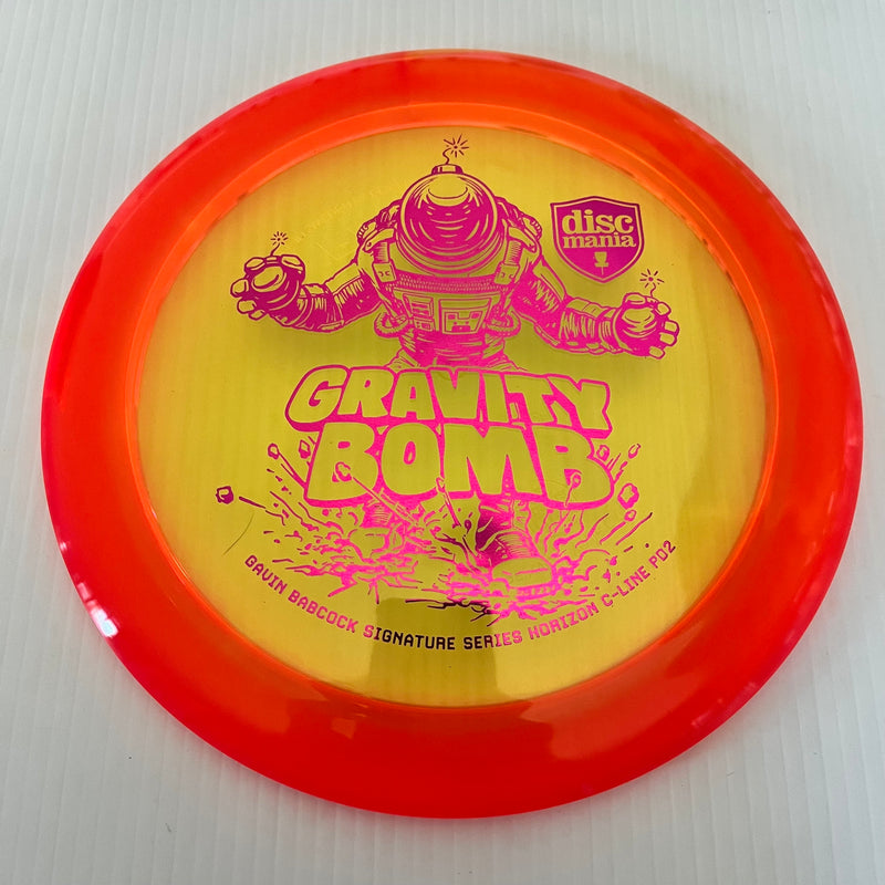 Discmania 2024 Gavin Babcock Signature Series Gravity Bomb Horizon C-Line PD2 12/4/0/4