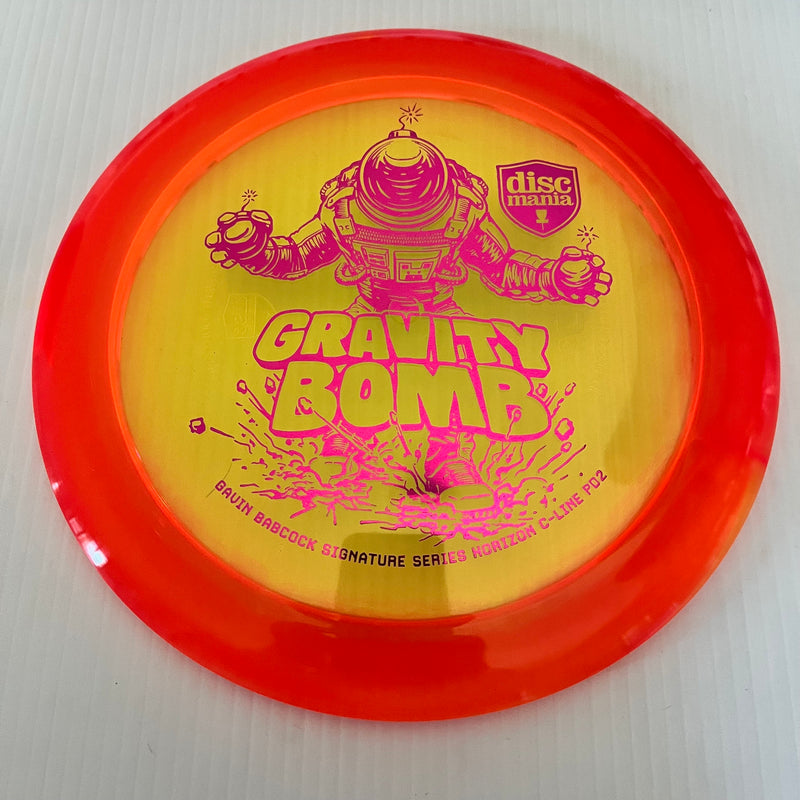 Discmania 2024 Gavin Babcock Signature Series Gravity Bomb Horizon C-Line PD2 12/4/0/4