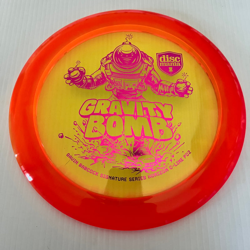 Discmania 2024 Gavin Babcock Signature Series Gravity Bomb Horizon C-Line PD2 12/4/0/4