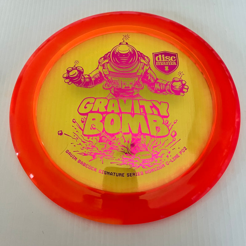 Discmania 2024 Gavin Babcock Signature Series Gravity Bomb Horizon C-Line PD2 12/4/0/4