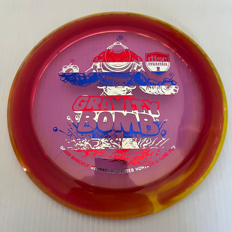 Discmania 2024 Gavin Babcock Signature Series Gravity Bomb Horizon C-Line PD2 12/4/0/4