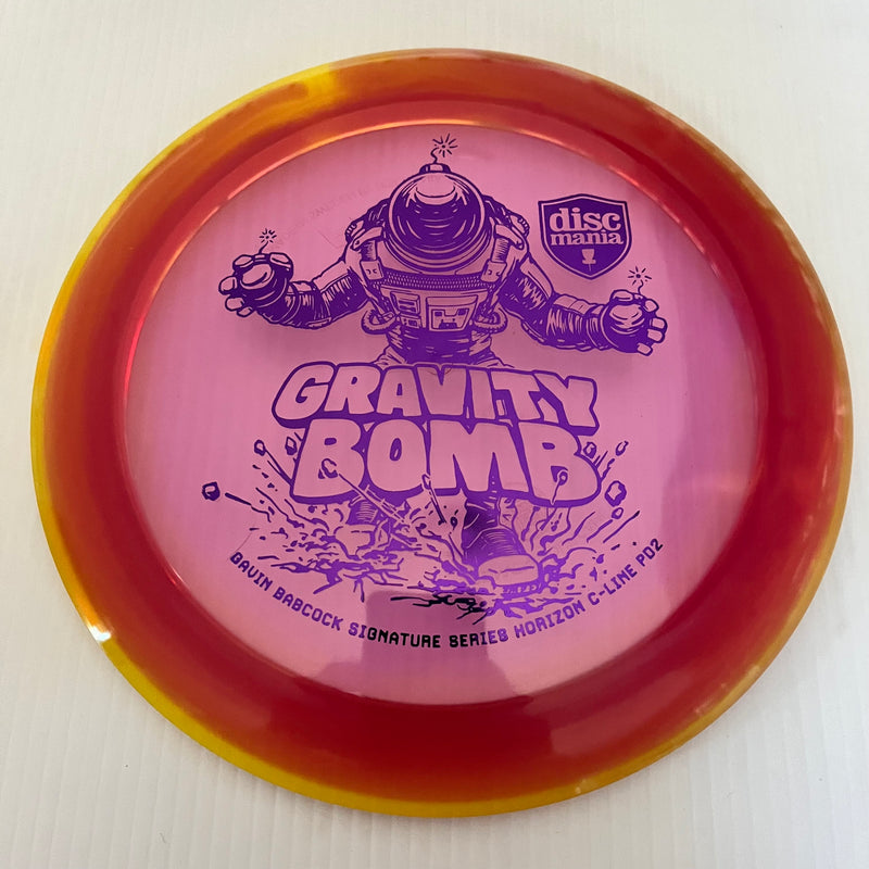 Discmania 2024 Gavin Babcock Signature Series Gravity Bomb Horizon C-Line PD2 12/4/0/4