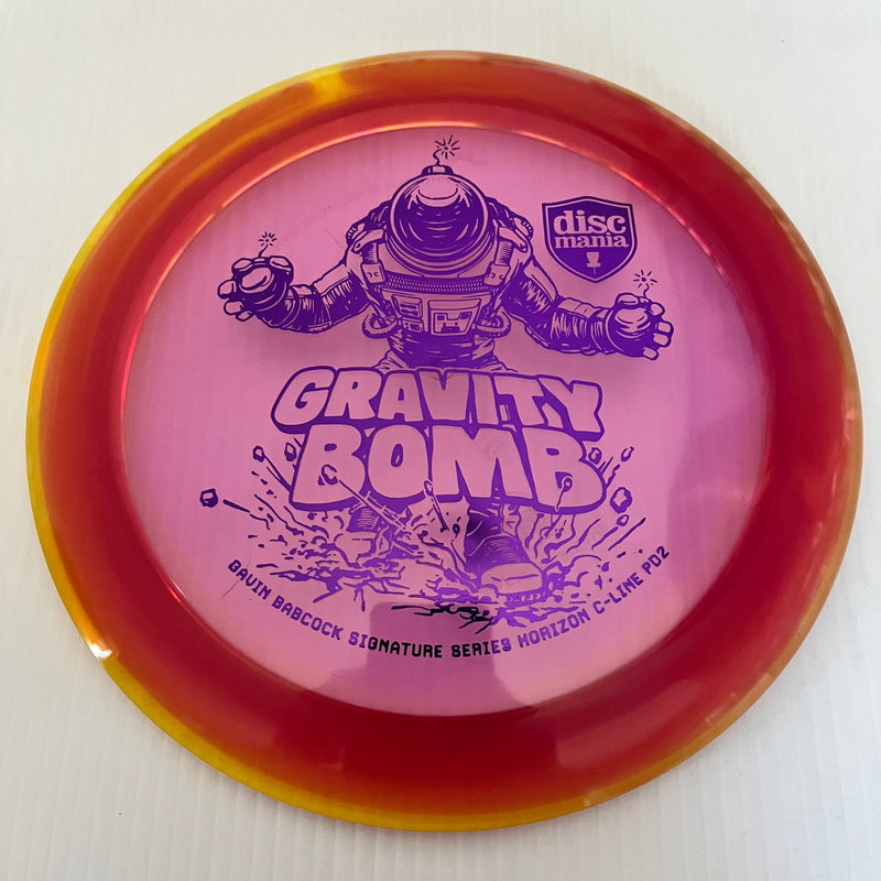 Discmania 2024 Gavin Babcock Signature Series Gravity Bomb Horizon C-Line PD2 12/4/0/4