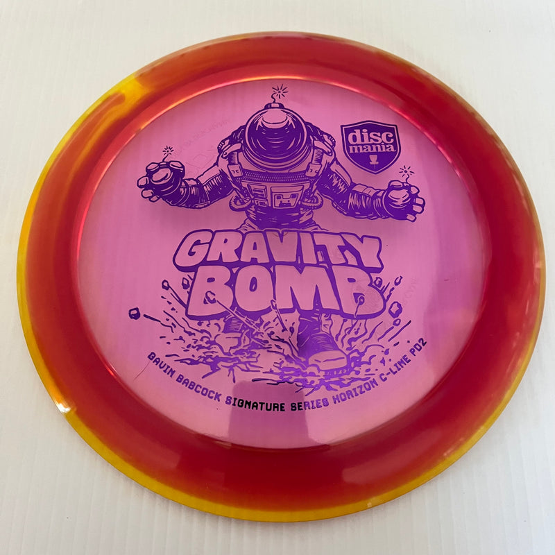 Discmania 2024 Gavin Babcock Signature Series Gravity Bomb Horizon C-Line PD2 12/4/0/4