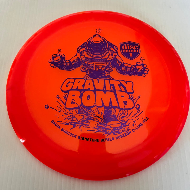 Discmania 2024 Gavin Babcock Signature Series Gravity Bomb Horizon C-Line PD2 12/4/0/4