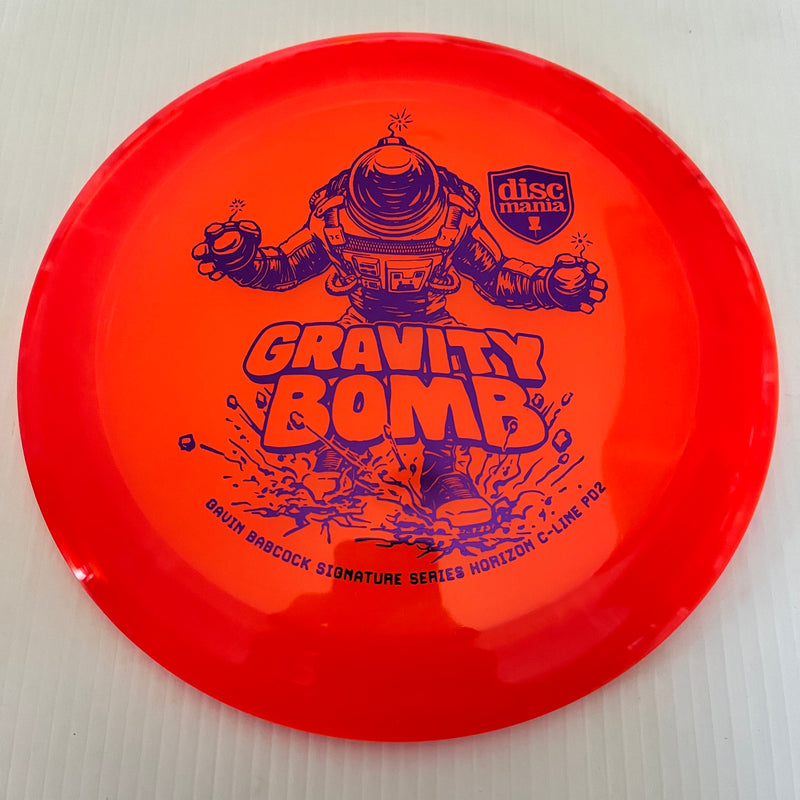 Discmania 2024 Gavin Babcock Signature Series Gravity Bomb Horizon C-Line PD2 12/4/0/4