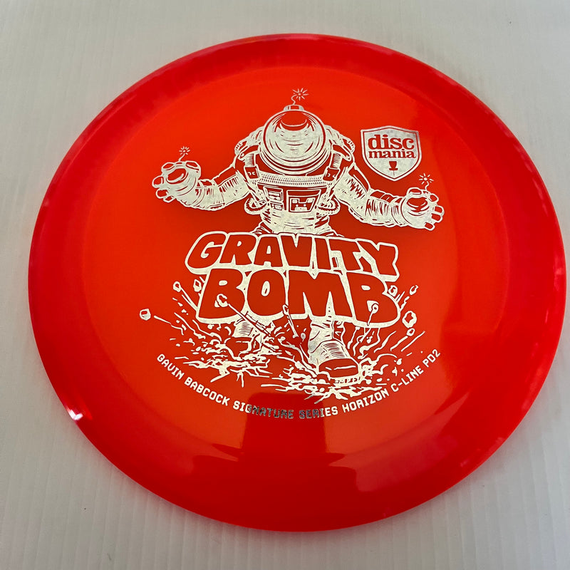 Discmania 2024 Gavin Babcock Signature Series Gravity Bomb Horizon C-Line PD2 12/4/0/4