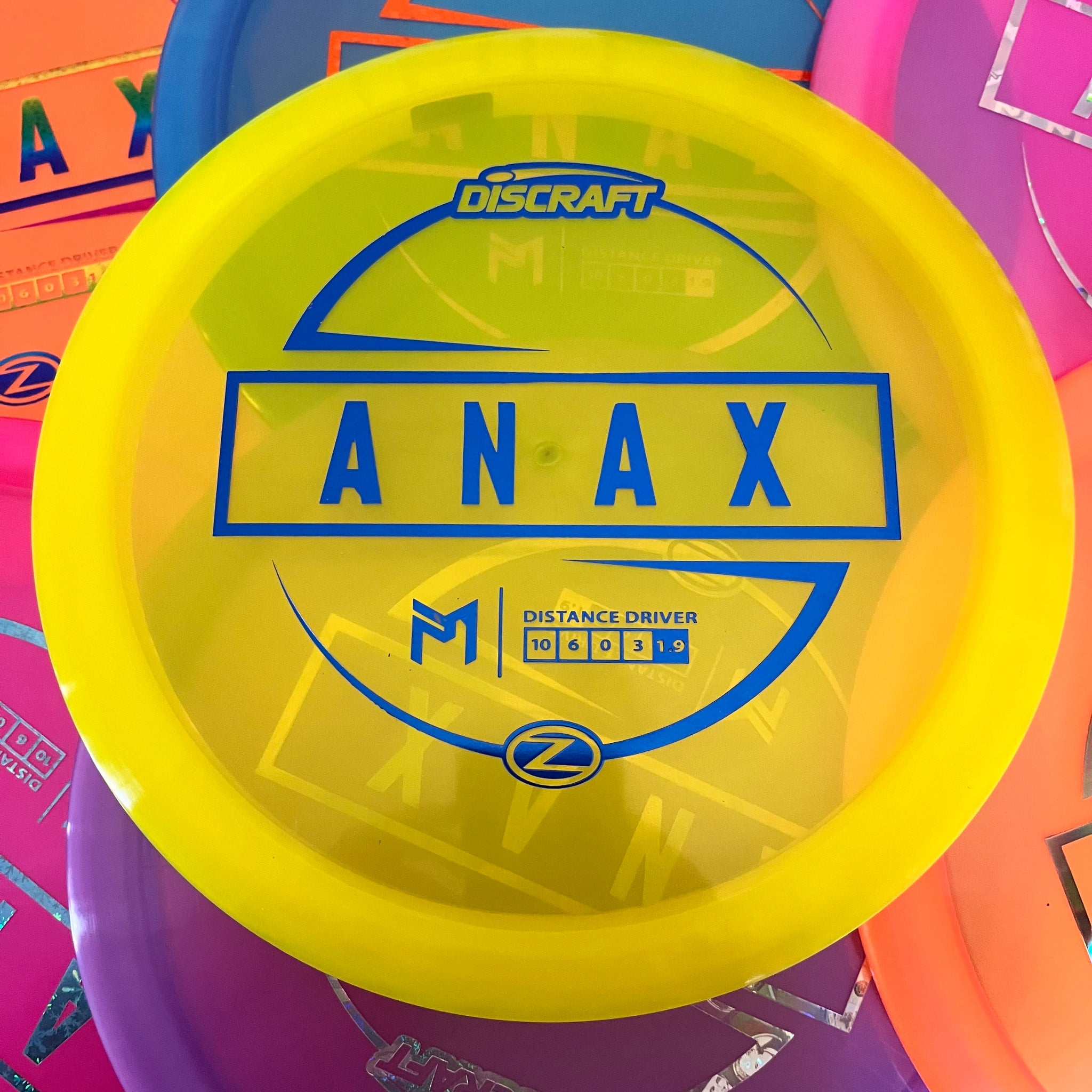 Discraft Paul McBeth Z Anax 10/6/0/3
