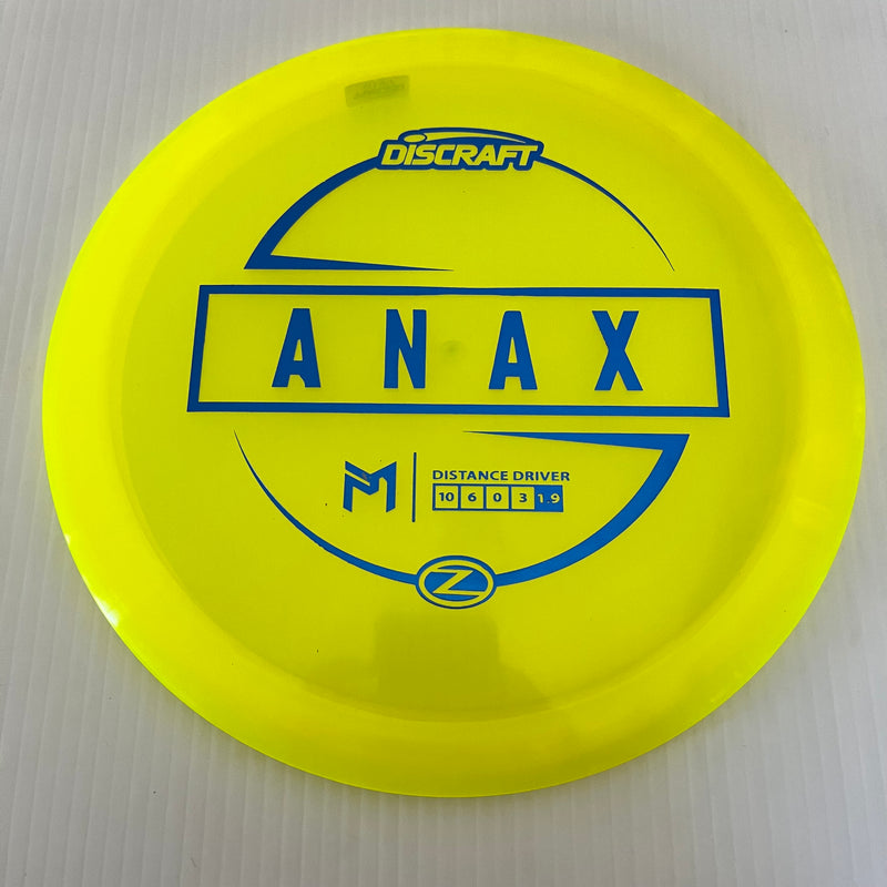 Discraft Paul McBeth Z Anax 10/6/0/3