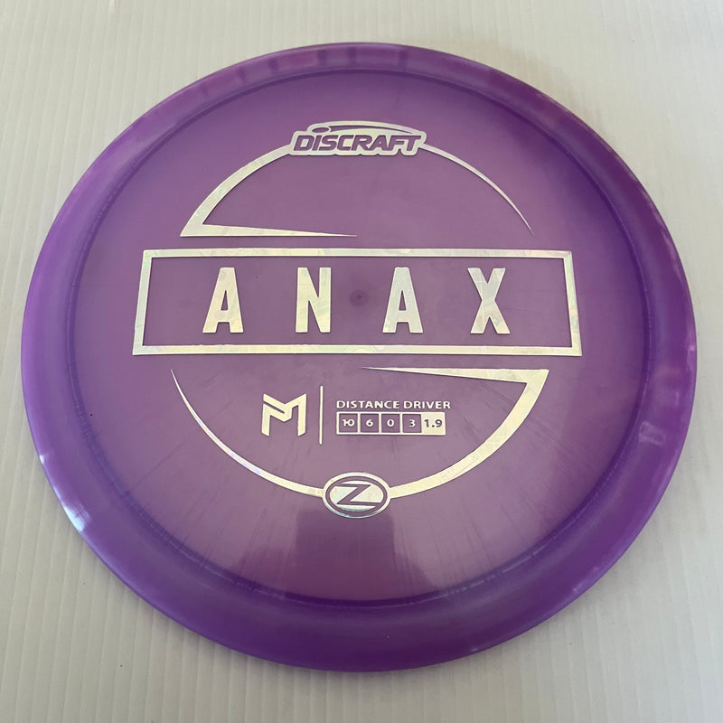 Discraft Paul McBeth Z Anax 10/6/0/3