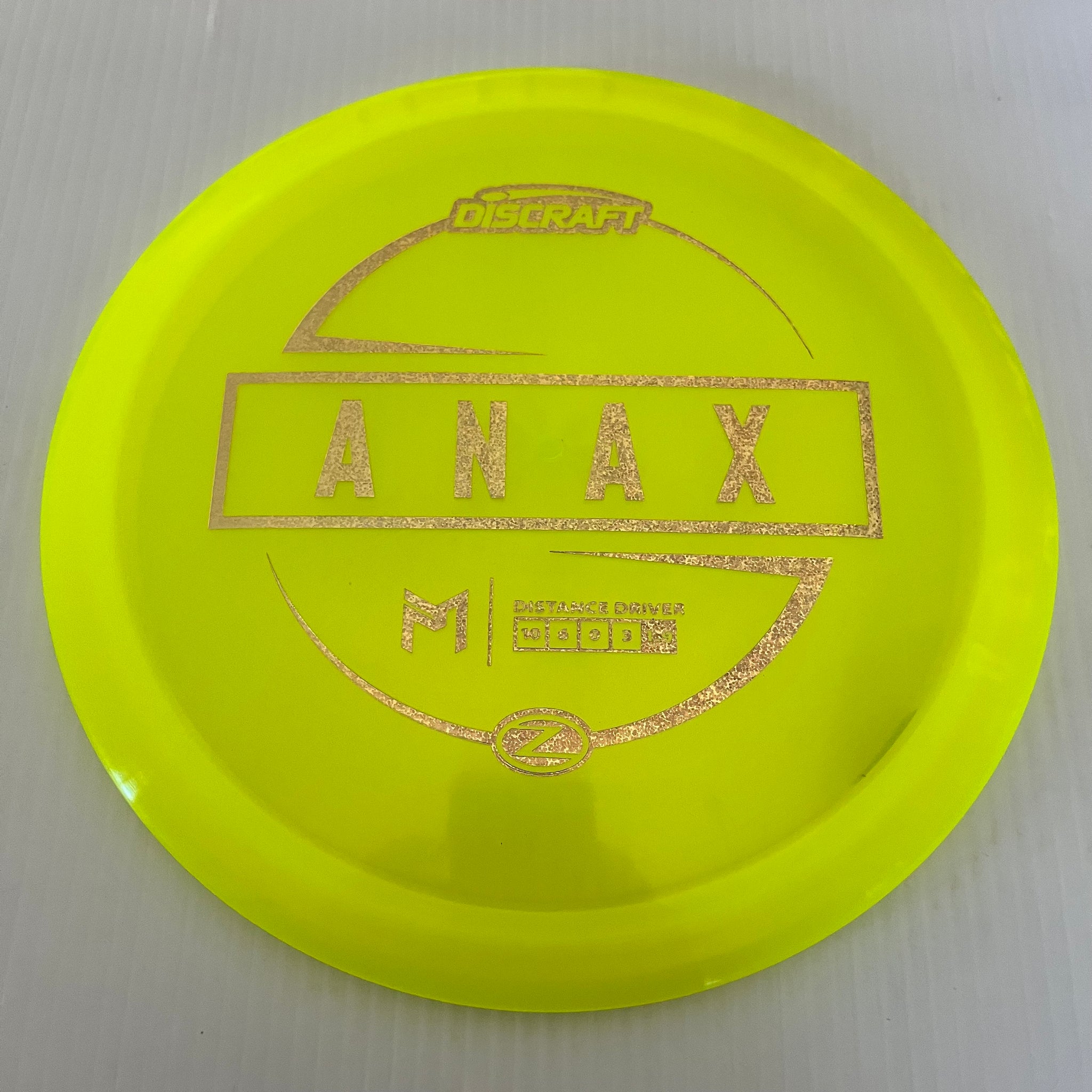 Discraft Paul McBeth Z Anax 10/6/0/3