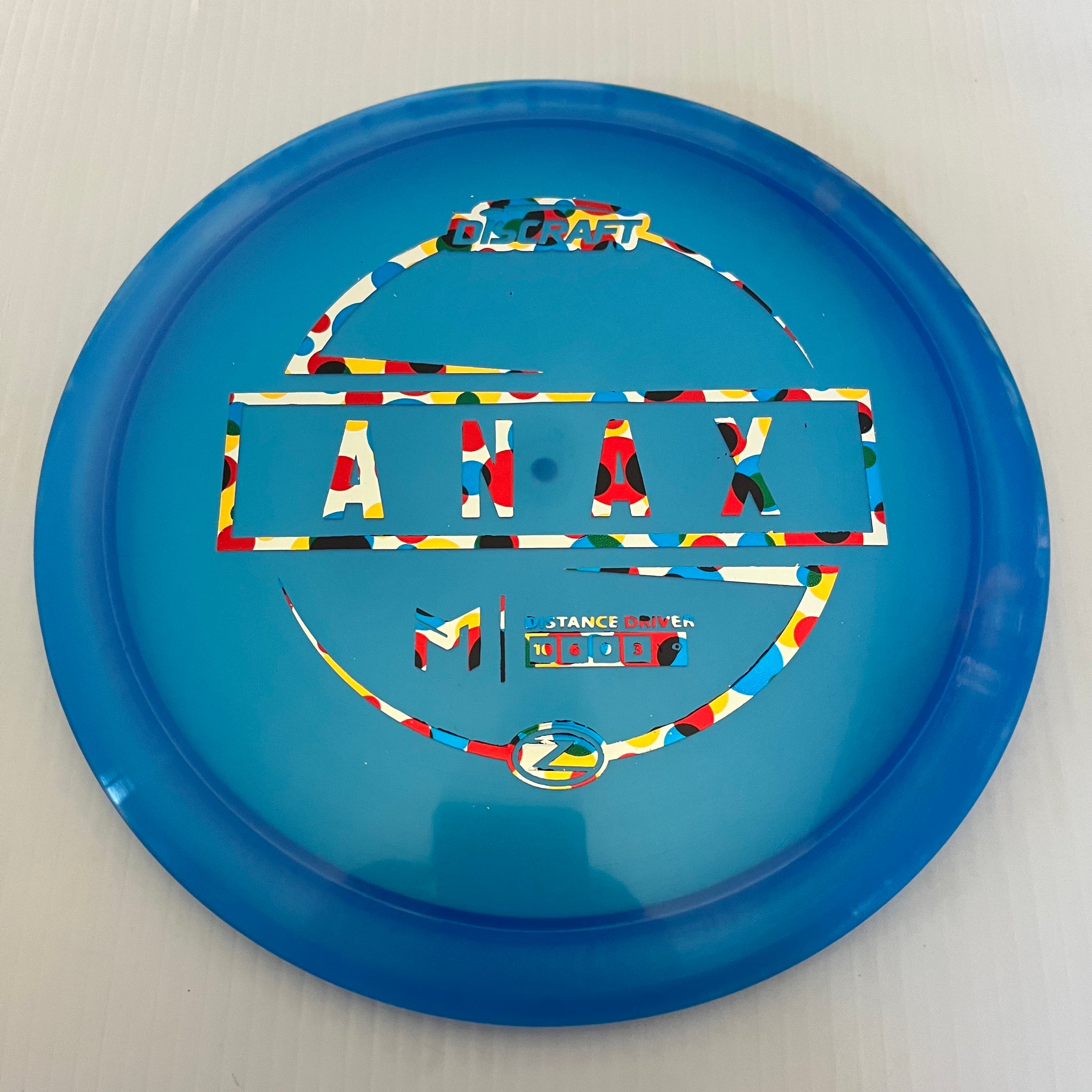 Discraft Paul McBeth Z Anax 10/6/0/3