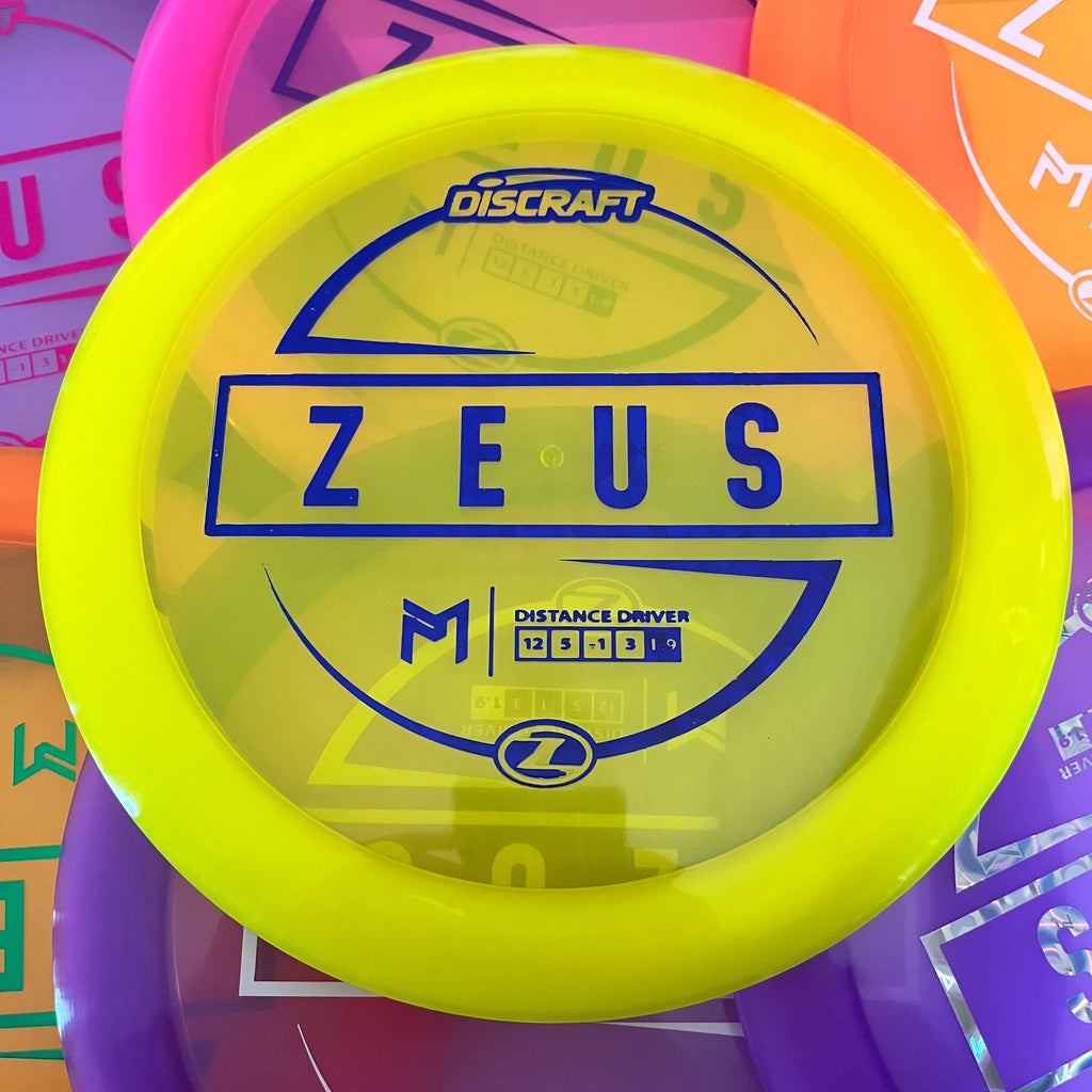 Discraft Paul McBeth Z Zeus 12/5/-1/3
