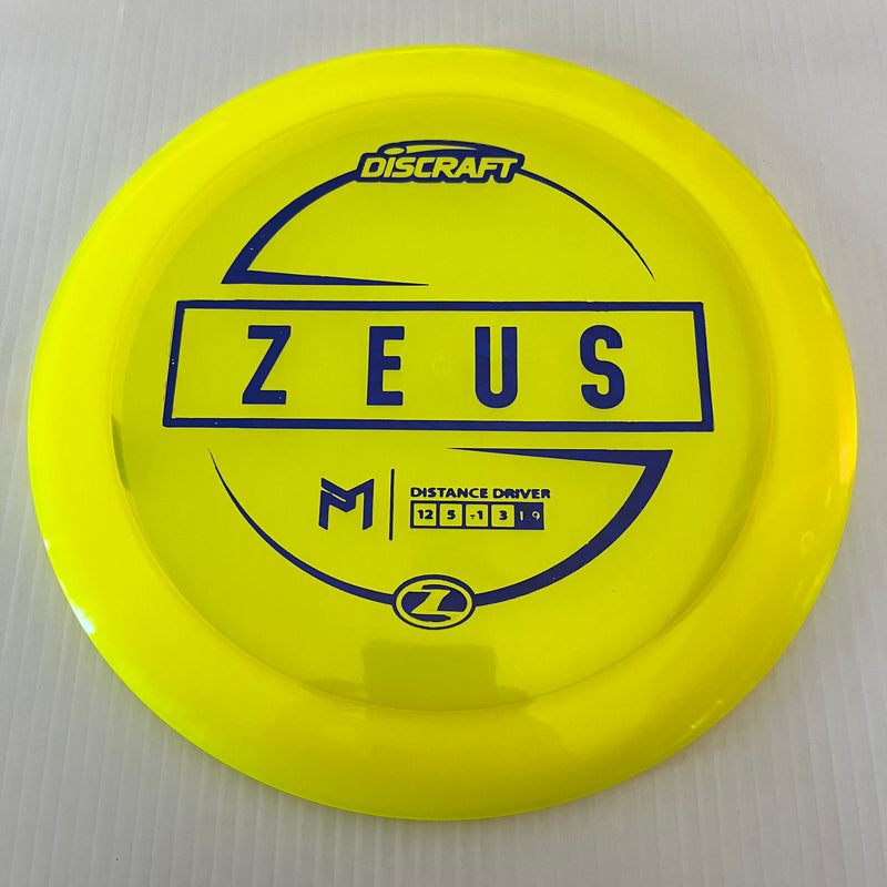 Discraft Paul McBeth Z Zeus 12/5/-1/3