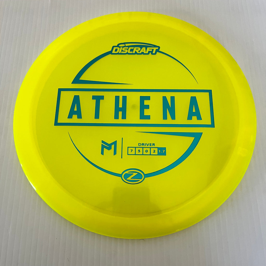 Discraft Paul McBeth Z Athena 7/5/0/2