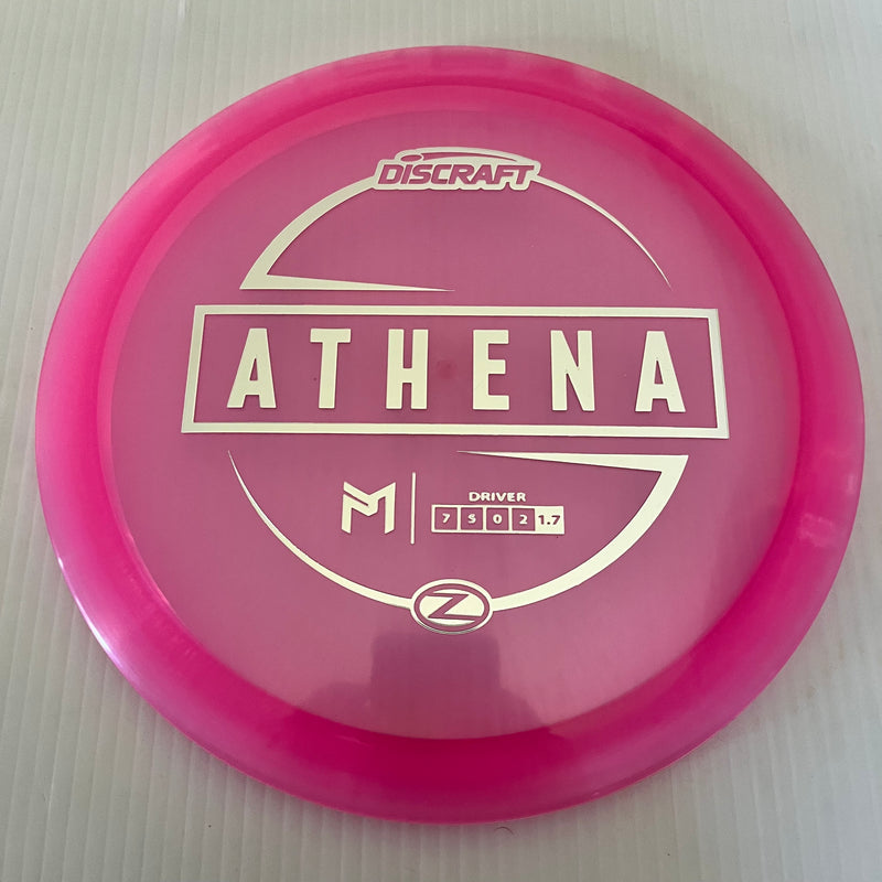 Discraft Paul McBeth Z Athena 7/5/0/2