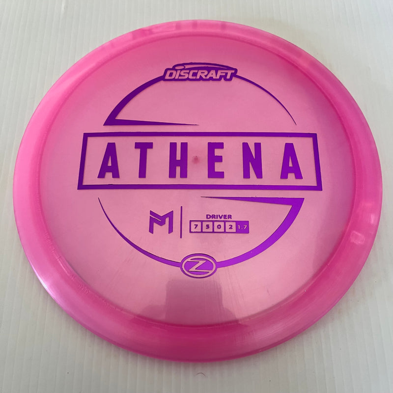 Discraft Paul McBeth Z Athena 7/5/0/2