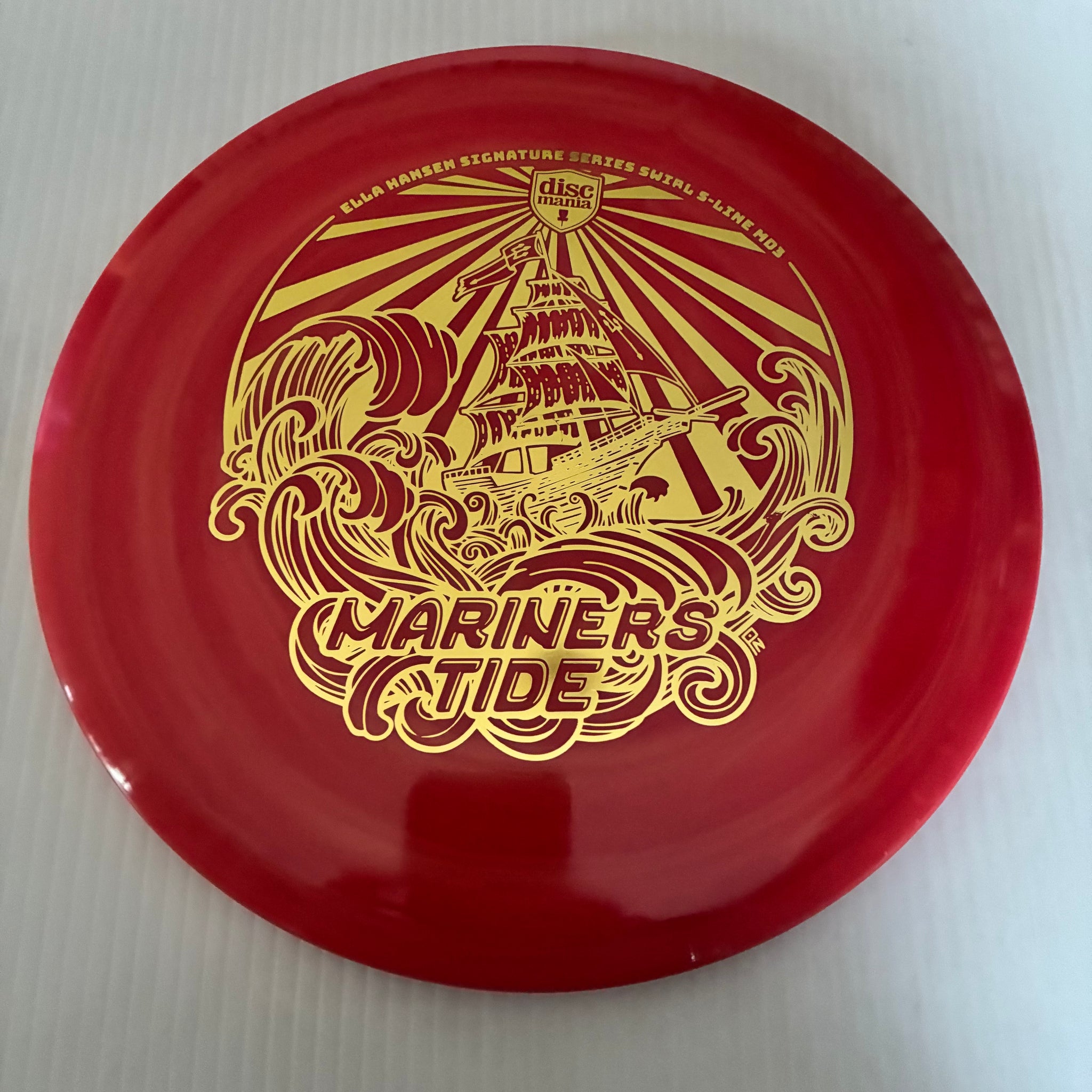 Discmania Ella Hansen Signature Series Mariners Tide Swirl S-Line MD3 5/5/0/1