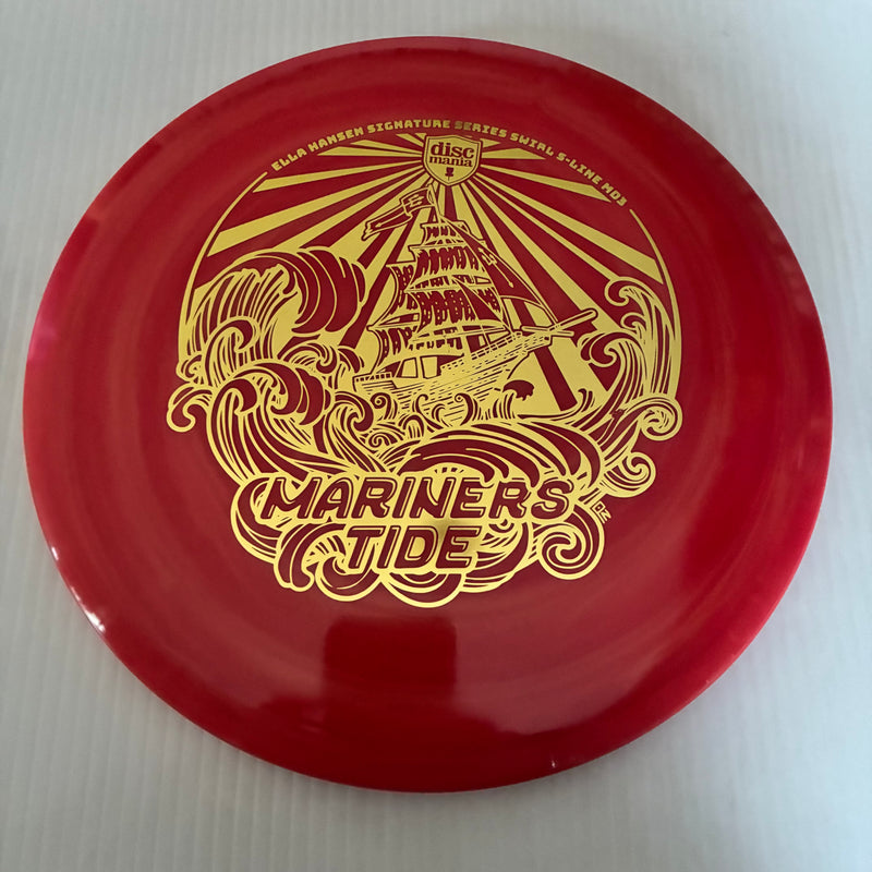 Discmania Ella Hansen Signature Series Mariners Tide Swirl S-Line MD3 5/5/0/1