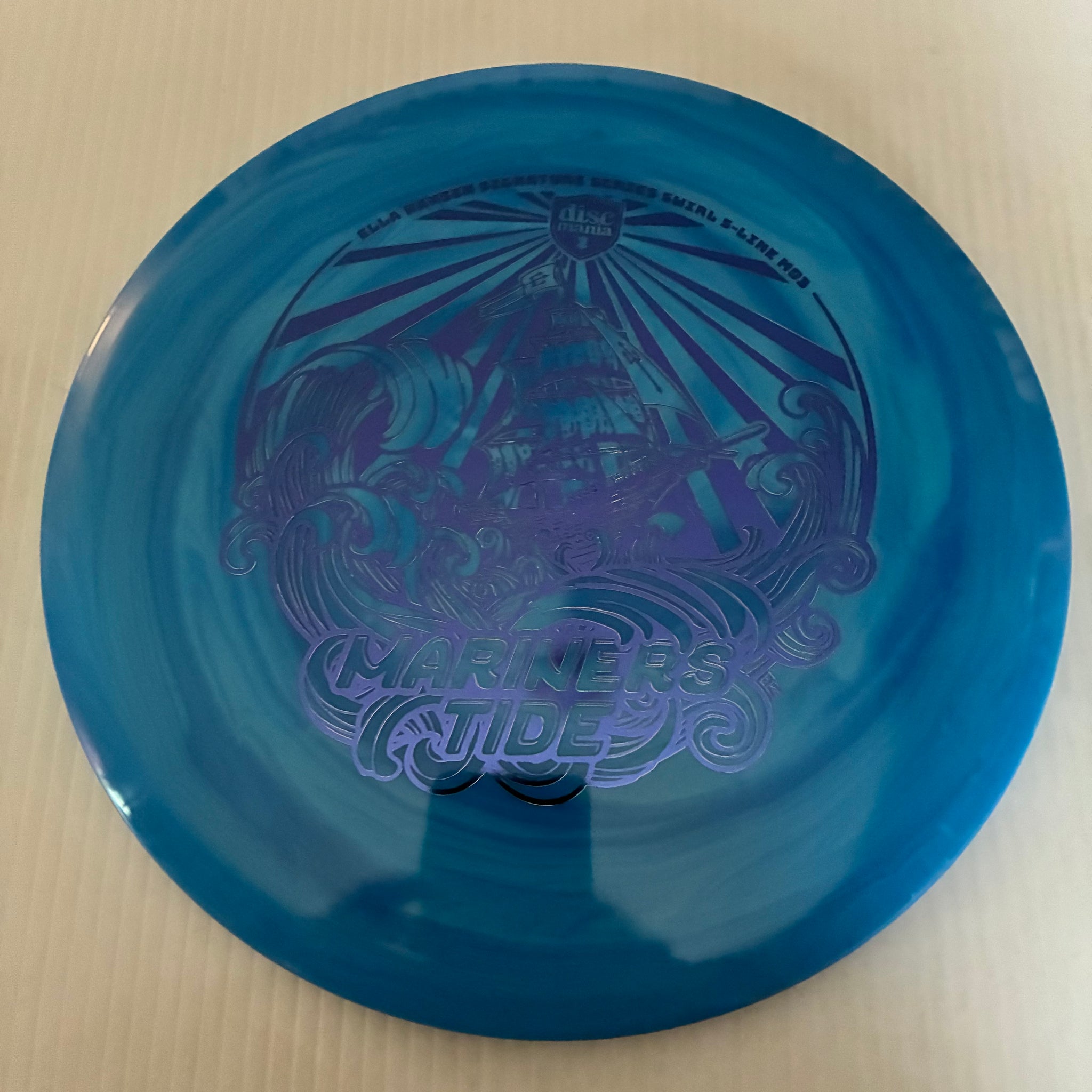 Discmania Ella Hansen Signature Series Mariners Tide Swirl S-Line MD3 5/5/0/1