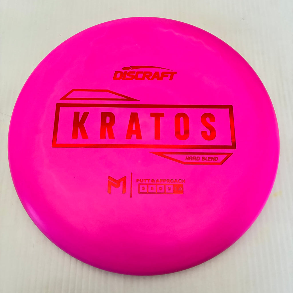 Discraft Paul McBeth Putter Line Hard Kratos 3/3/0/3