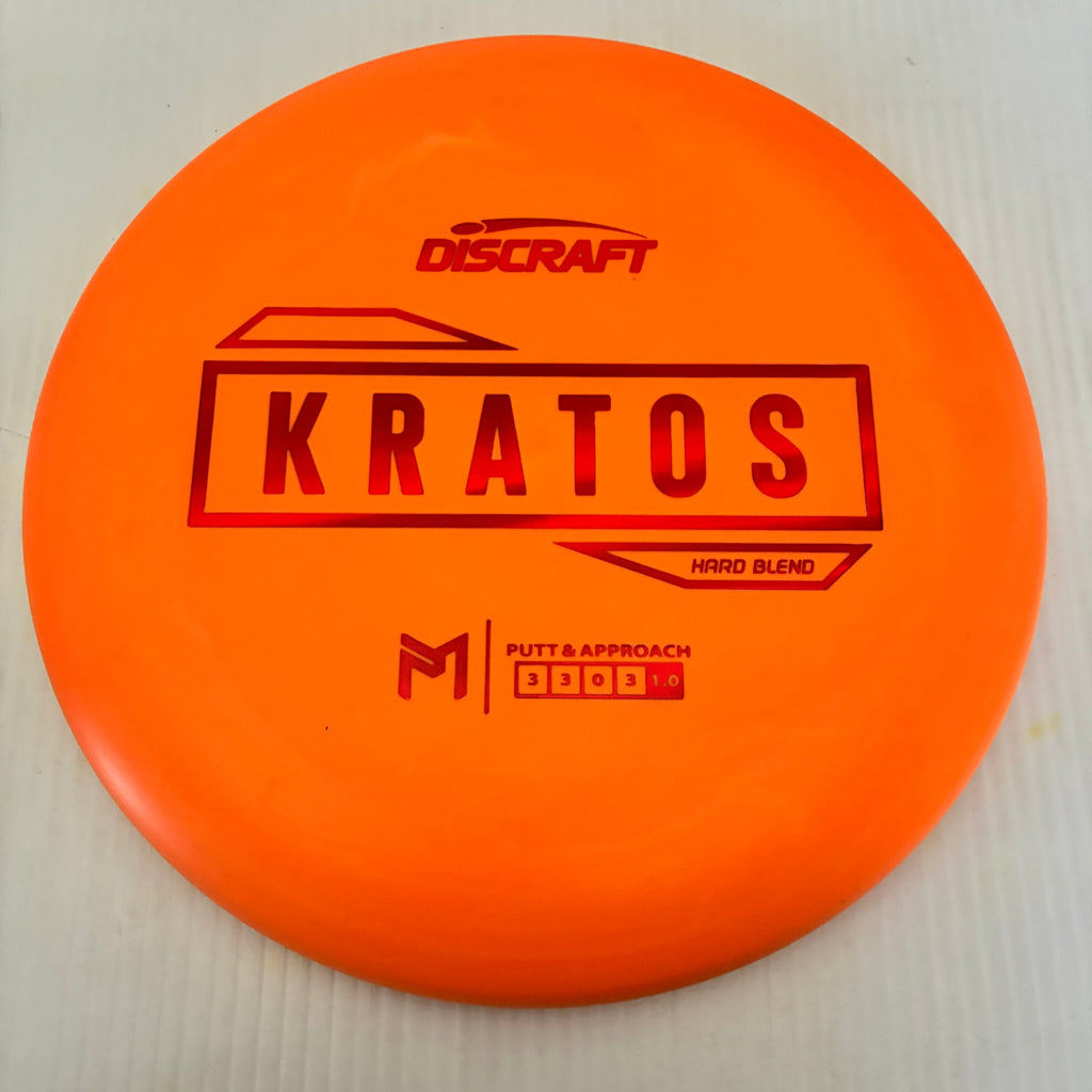 Discraft Paul McBeth Putter Line Hard Kratos 3/3/0/3