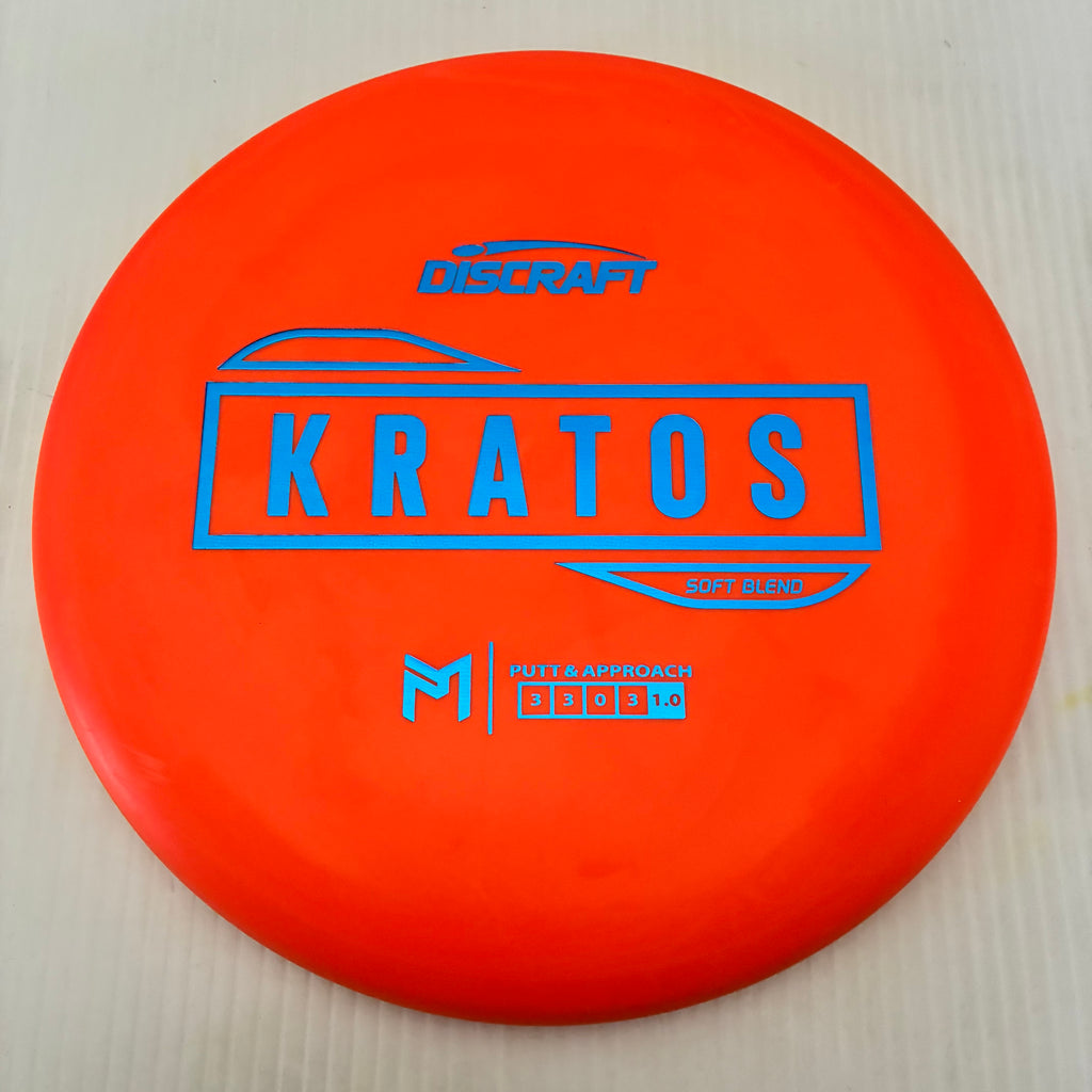 Discraft Paul McBeth Putter Line Soft Kratos 3/3/0/3