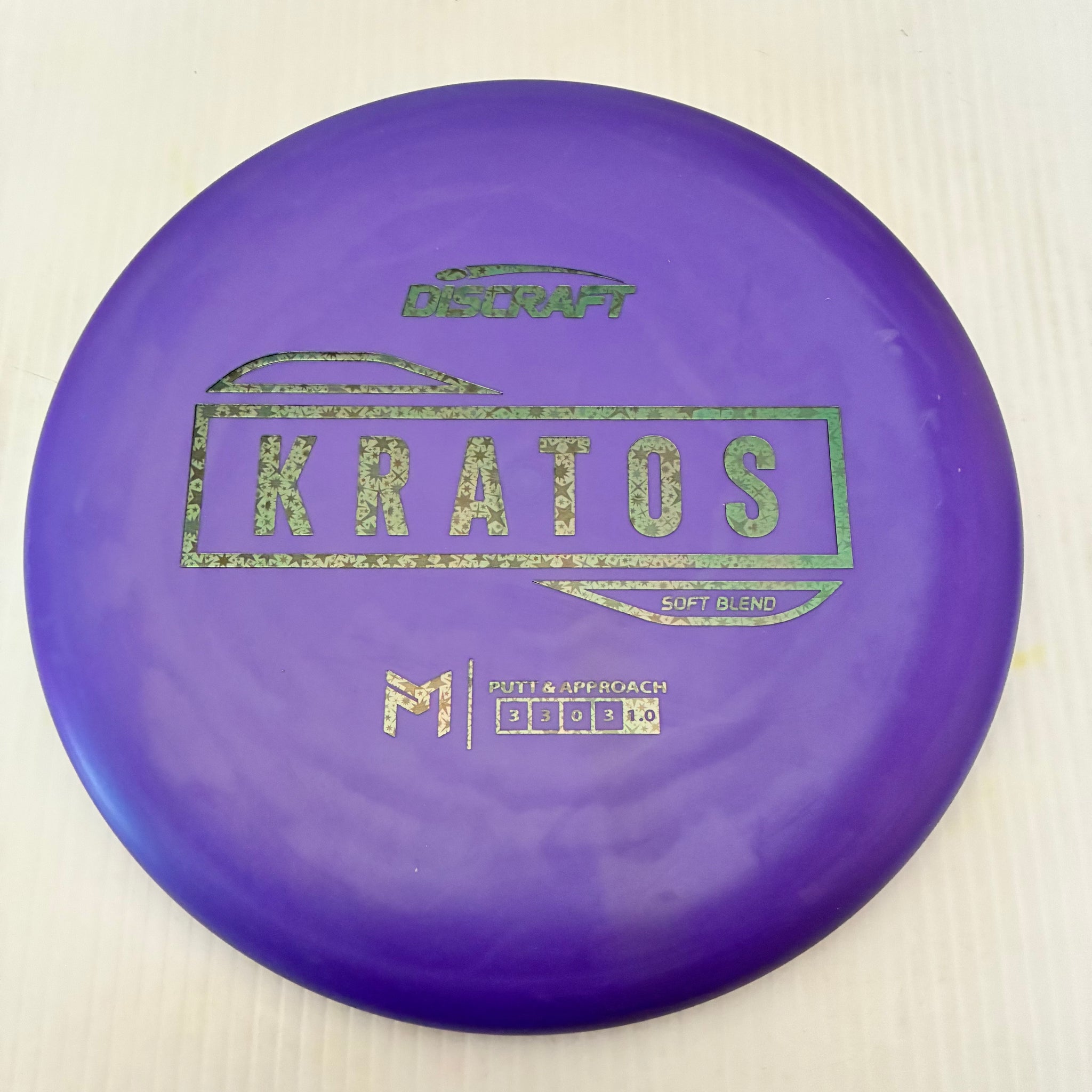 Discraft Paul McBeth Putter Line Soft Kratos 3/3/0/3