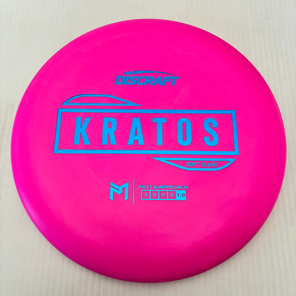 Discraft Paul McBeth Putter Line Soft Kratos 3/3/0/3