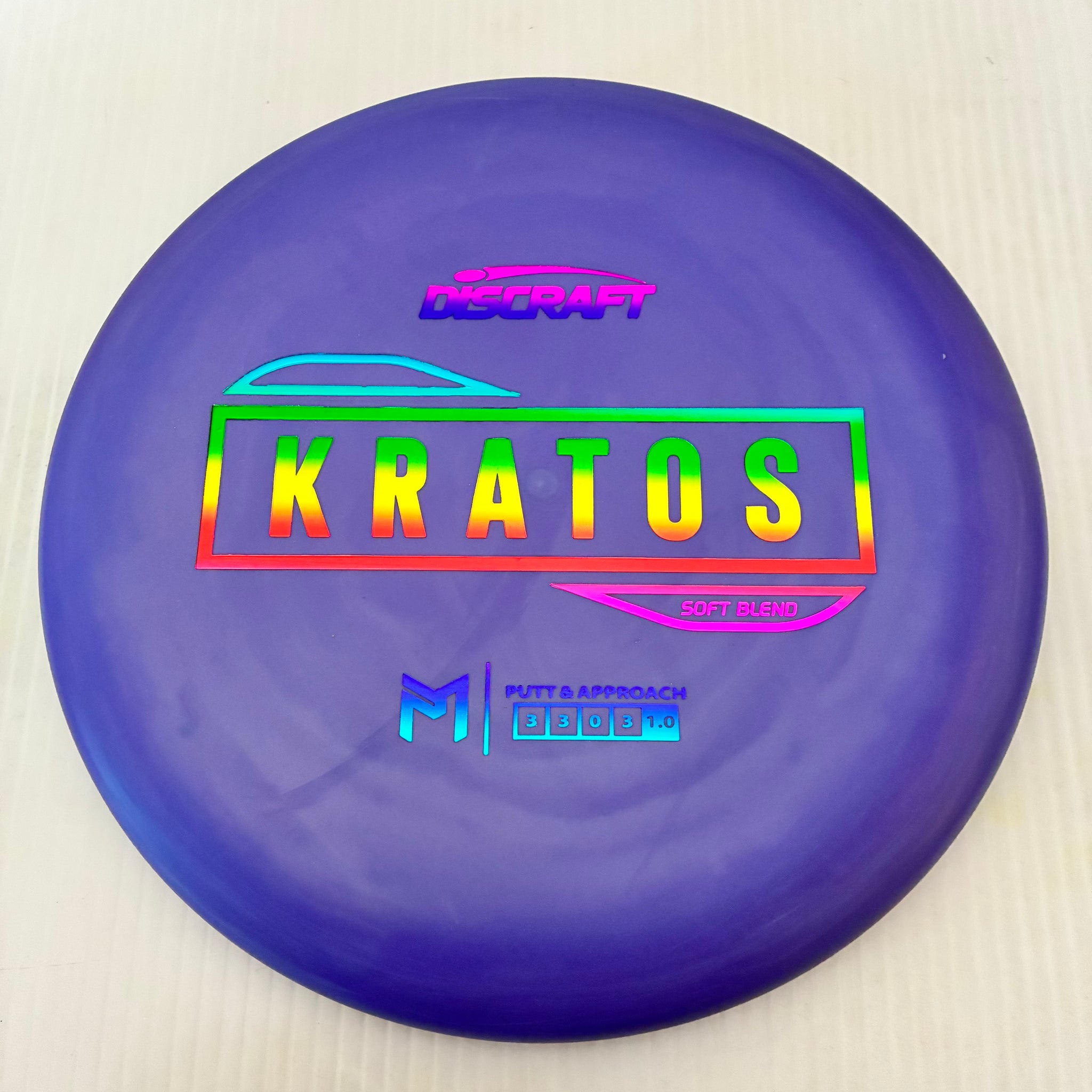 Discraft Paul McBeth Putter Line Soft Kratos 3/3/0/3