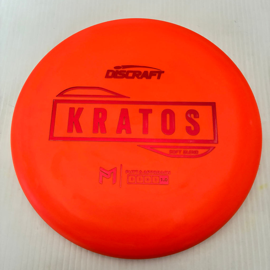 Discraft Paul McBeth Putter Line Soft Kratos 3/3/0/3