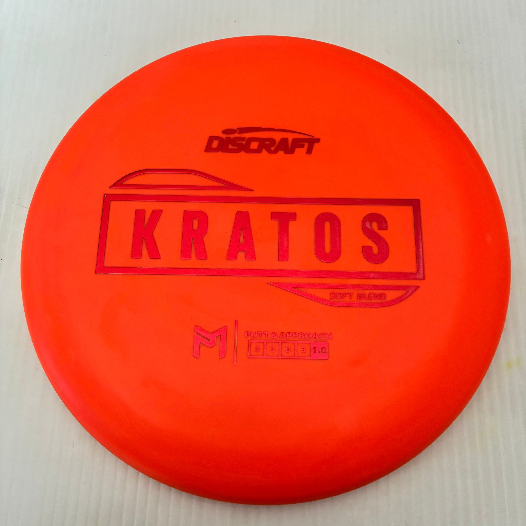 Discraft Paul McBeth Putter Line Soft Kratos 3/3/0/3