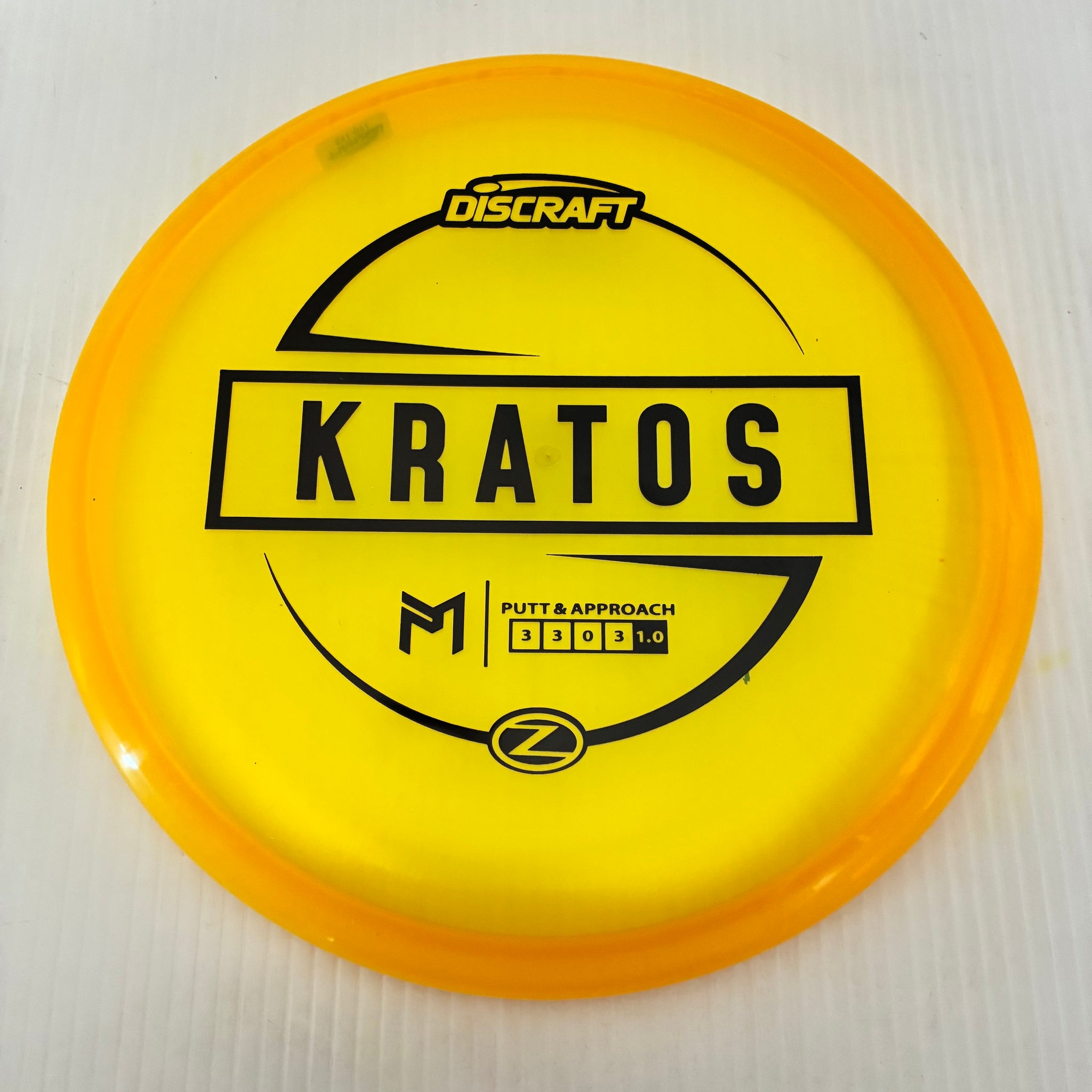 Discraft Paul McBeth Z Kratos 3/3/0/3