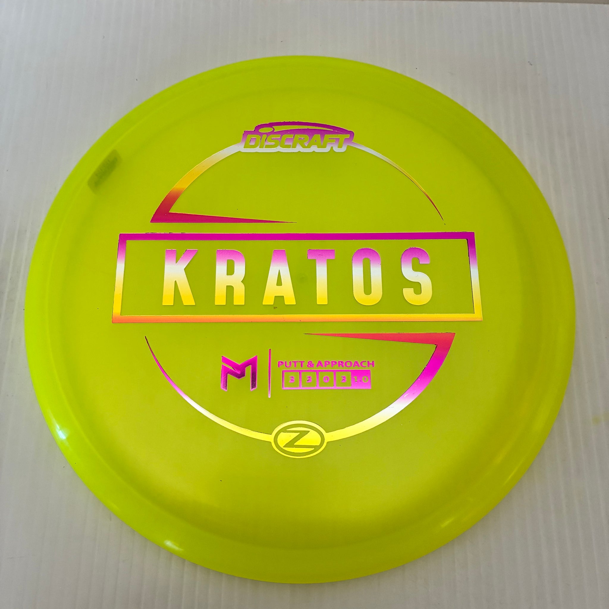 Discraft Paul McBeth Z Kratos 3/3/0/3