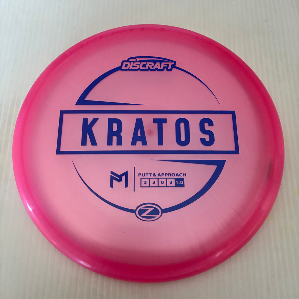 Discraft Paul McBeth Z Kratos 3/3/0/3