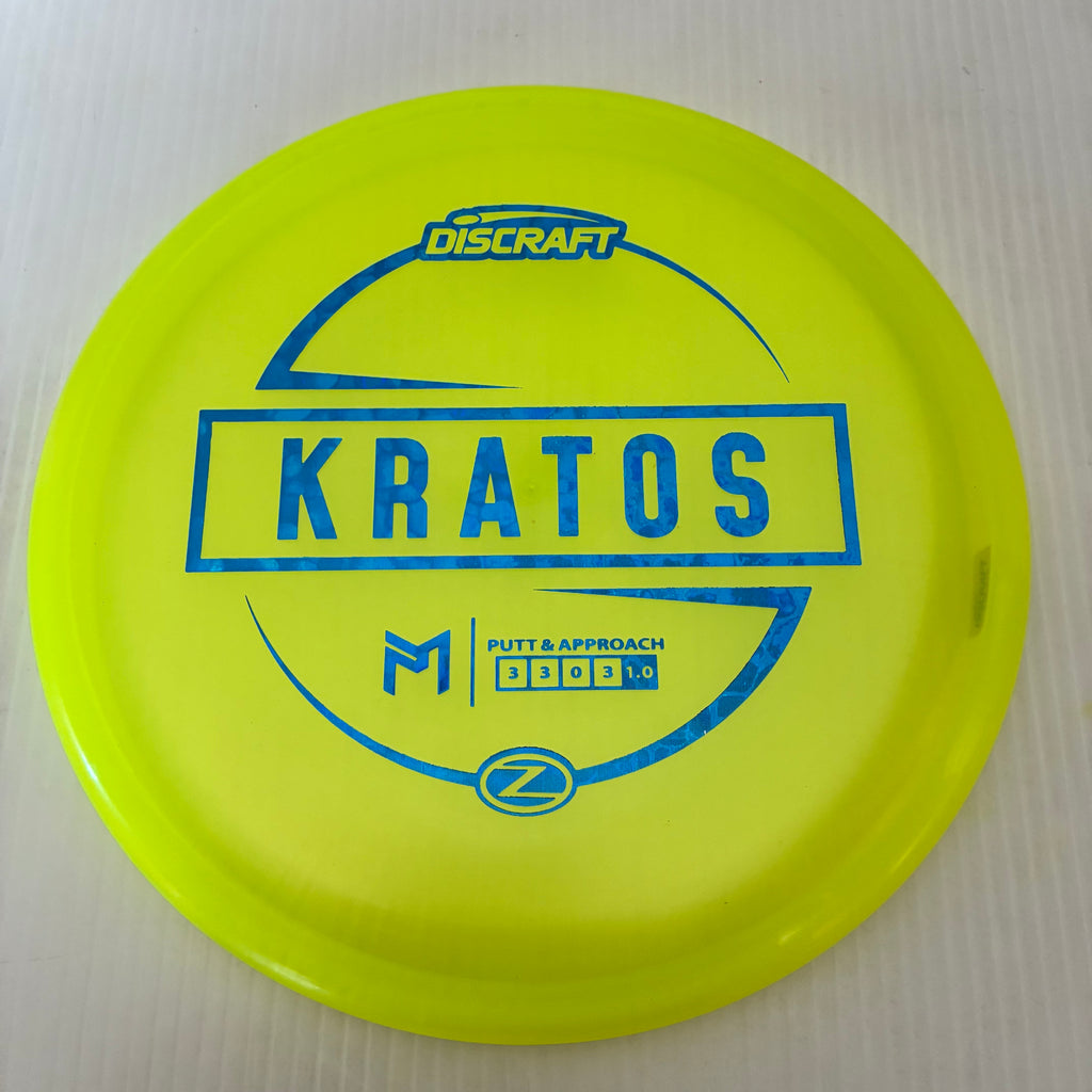 Discraft Paul McBeth Z Kratos 3/3/0/3
