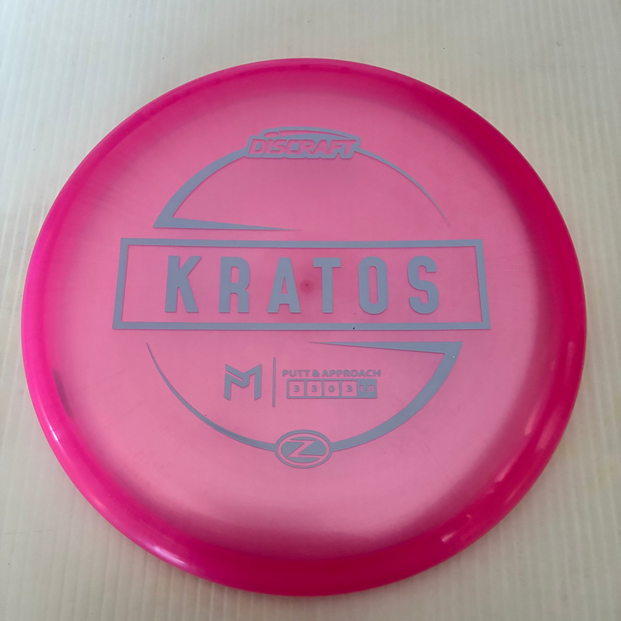 Discraft Paul McBeth Z Kratos 3/3/0/3