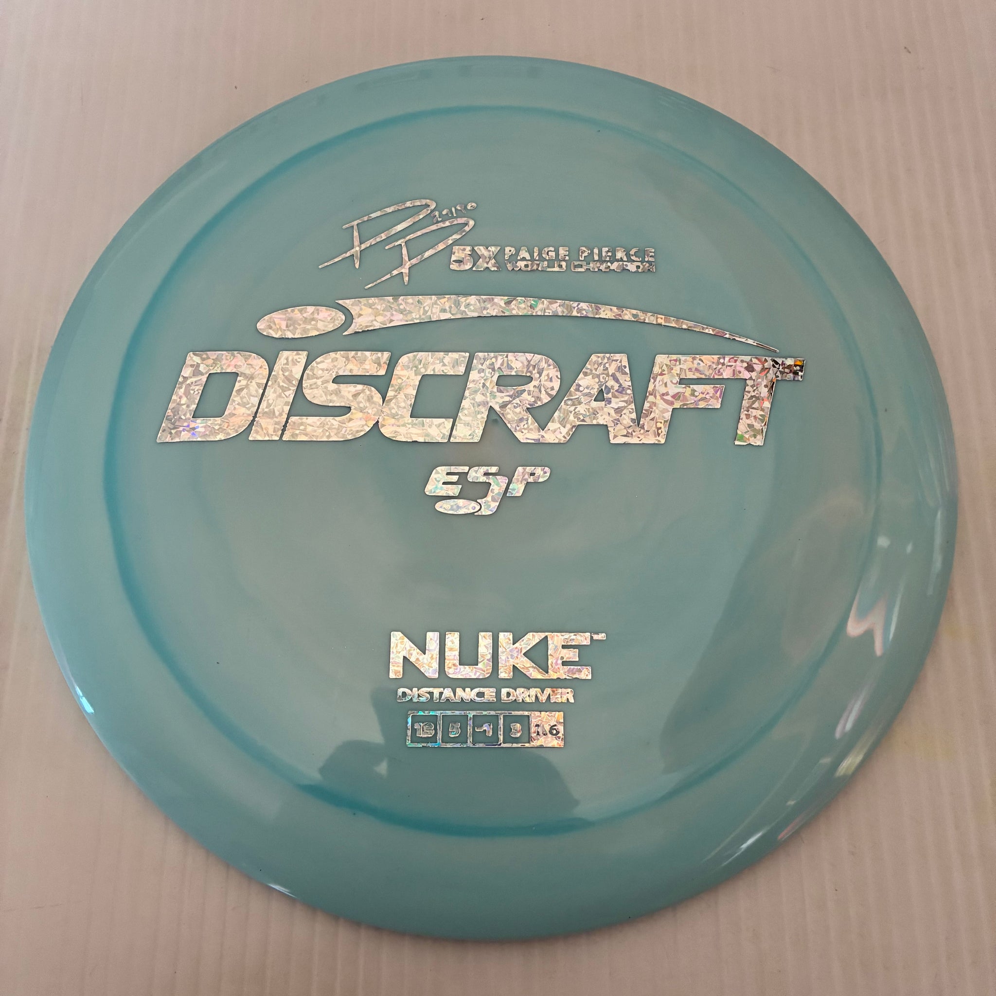 Discraft 5x Paige Pierce ESP Nuke 13/5/-1/3 (173-174g)