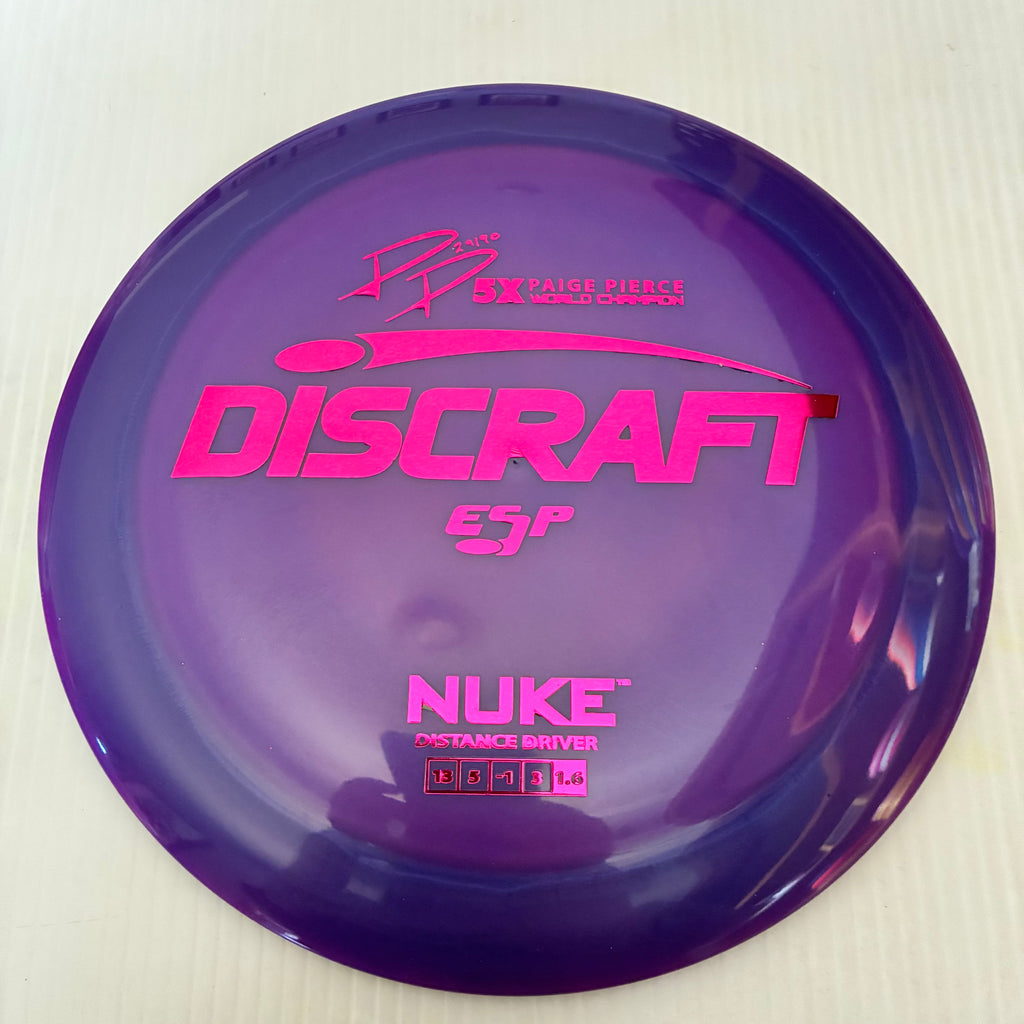 Discraft 5x Paige Pierce ESP Nuke 13/5/-1/3 (173-174g)